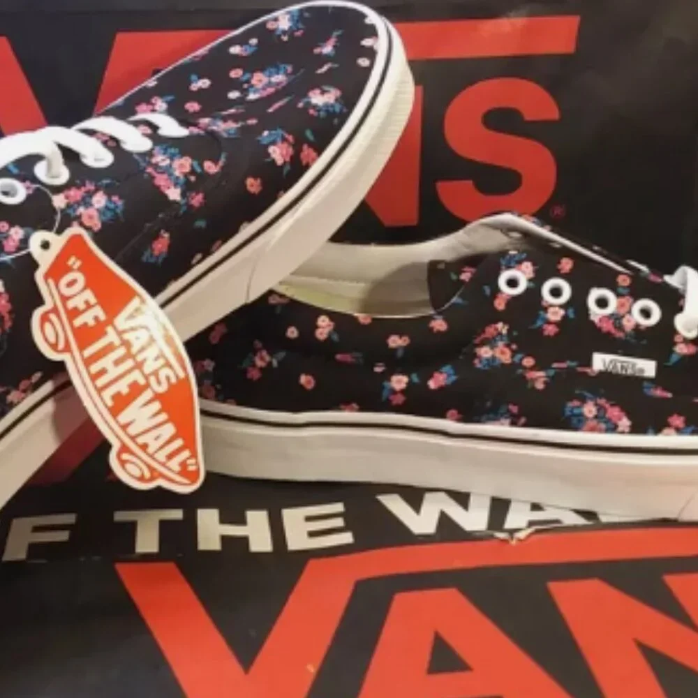 Vans Men's 3.5/Women's 5 Era Ditsy Floral Black/True White VN0A4U398KI